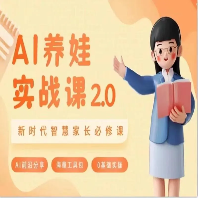 AI家长必修课 做AI时代第一批智慧父母 助力亲子育儿技能提升-福荣网